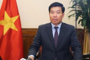 Đồng chí Nguyễn Mạnh Cường, Ủy viên Trung ương Đảng, Thứ trưởng Ngoại giao. (Ảnh: Bộ Ngoại giao)