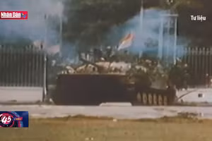 [Video] "Bản tin chiến thắng" phát trên sóng đài Tiếng nói Việt Nam ngày 30/4/1975