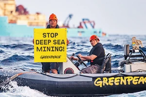 Nhiều quốc gia, tập đoàn lớn và các tổ chức môi trường kêu gọi việc đẩy lùi thời hạn khai thác biển sâu. Ảnh: BLOOMBERG