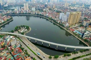 Hồ Hoàng Cầu, quận Đống Đa, Thành phố Hà Nội. (Ảnh minh họa)