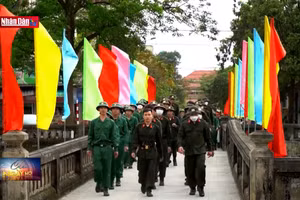 Giáo dục truyền thống cho tân binh