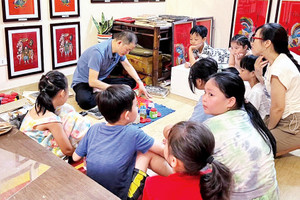 Lan tỏa giá trị tranh Kim Hoàng 