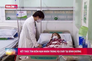 Kết thúc tìm kiếm nạn nhân trong vụ cháy tại Bình Dương