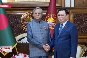 Chủ tịch Quốc hội hội kiến với Tổng thống Bangladesh