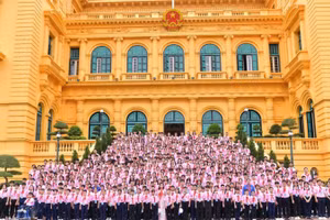 500 đại biểu thiếu nhi tham dự Đại hội Cháu ngoan Bác Hồ toàn quốc lần thứ X năm 2025.