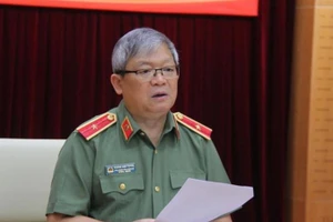 Thiếu tướng Hoàng Anh Tuyên, Phó Chánh Văn phòng Bộ Công an, Người phát ngôn Bộ Công an. (Ảnh: Bộ Công an)