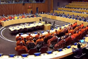 Toàn cảnh lễ kỷ niệm tại LHQ. (Ảnh: TTXVN)