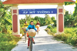 Các ấp vùng sâu ở huyện Phước Long ngày một thay da đổi thịt. Ảnh: TRỌNG DUY