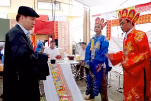 Phục dựng nghi lễ Đại Phan tại xã Ninh Lai, huyện Sơn Dương (Tuyên Quang).