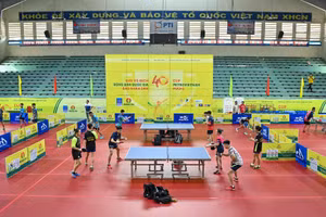 Sẵn sàng cho Giải vô địch bóng bàn quốc gia Báo Nhân Dân 