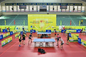 Sẵn sàng cho Giải vô địch bóng bàn quốc gia Báo Nhân Dân 