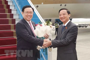 [Ảnh] Chủ tịch Quốc hội Vương Đình Huệ kết thúc tốt đẹp chuyến thăm Iran