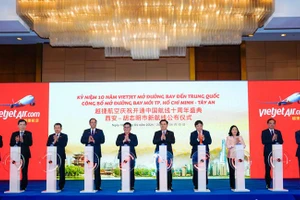 Vietjet công bố đường bay mới Thành phố Hồ Chí Minh-Tây An (Trung Quốc) 