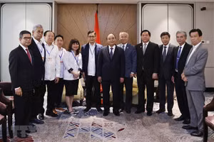 [Ảnh] Hoạt động của Chủ tịch nước Nguyễn Xuân Phúc tại Indonesia