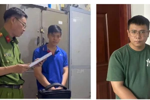 Khởi tố bị can Nguyễn Hoàng An và bị can Đặng Hữu Thiên Hưng. 