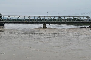 Nước trên sông Mã, tỉnh Thanh Hóa.