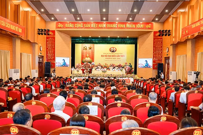 Đại hội Đảng bộ phường Thượng Hồng (tỉnh Hưng Yên) lần thứ I, nhiệm kỳ 2025- 2030.
