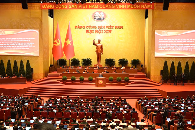 Đại hội XIV của Đảng mở ra chặng đường phát triển mới của đất nước. Ảnh | TRẦN HẢI