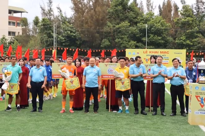 Ông Park Hang-seo, nguyên Huấn luyện viên trưởng đội tuyển bóng đá Việt Nam có mặt cổ vũ giải đấu.