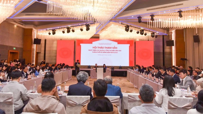 Quang cảnh hội thảo.