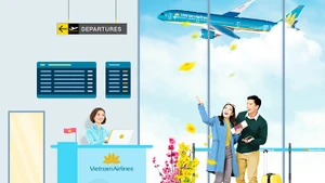 Khách hàng có thể đặt mua trước dịch vụ vận chuyển mai, đào tại các phòng vé trên toàn quốc.