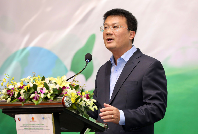 Ông Nguyễn Tuấn Quang, Phó Cục trưởng Cục Biến đổi khí hậu, Bộ Nông nghiệp và Môi trường. (Ảnh: Vneconomy) cuc-bdkh.jpg