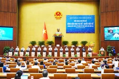 Hội nghị chuyên đề "Bình dân học vụ số - Quốc hội số". Ảnh: QUOCHOI.VN