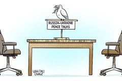 Biếm họa: LIU RUI