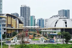 Cần phát huy hiệu quả hơn các thiết chế văn hóa mới ở khu vực ngoại vi. Ảnh: Cung thiếu nhi cơ sở 2 tại phường Từ Liêm vẫn còn thưa vắng hoạt động. Ảnh: NAM ANH