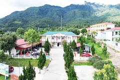 Trụ sở chính quyền xã Tả Lèng (Lai Châu) đặt tại bản Giang Ma.