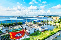 Một góc Khu công nghiệp Nam Cầu Kiền.