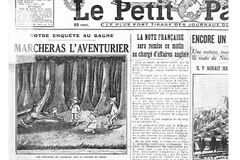 Le petit Parisien số 16975, ngày 21/8/1923, với ảnh minh họa châm biếm cuộc sống địa ngục của các lao tù.
