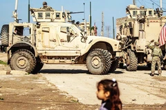 Mỹ vẫn duy trì một lượng binh sĩ tại Syria. Ảnh: GETTYIMAGES