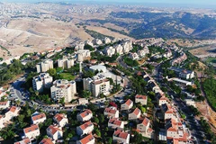 Một khu định cư của Israel tại Bờ Tây. Ảnh: AP