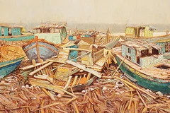 Tác phẩm của họa sĩ Phạm Xuân Trung.
