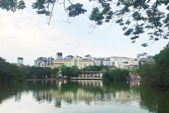 Thiết kế mỗi khu vực quanh Hồ Hoàn Kiếm đều cần được tính trong mối tương quan với các không gian khác. Ảnh: TÚ NHI