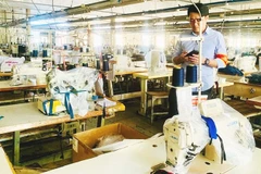 Dây chuyền sản xuất của Công ty May Hai (Thành phố Hải Phòng) bị niêm phong, dừng sản xuất do vướng mắc về nhà, đất theo Kế hoạch 09.