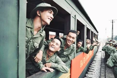 Cảnh phim "Mưa đỏ", đạo diễn Đặng Thái Huyền.