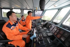 Mỗi chuyến xuất biển đều gắn với nhiệm vụ cứu người, tài sản của nhân dân.