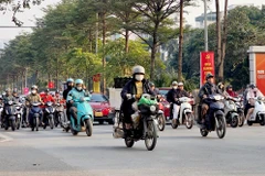 Cả nước hiện có hơn 70 triệu mô-tô và xe gắn máy đang lưu hành. Ảnh: NAM HẢI