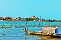 Thôn Bắc Phước trù phú hơn nhờ cây cầu chứng sinh.