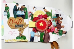 Hình ảnh một số bài dự thi ấn tượng.