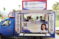 Xe “Dịch vụ công lưu động” được trang bị đầy đủ hạ tầng công nghệ và tiện ích hiện đại.