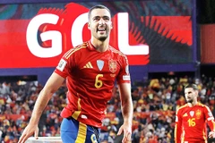 Mikel Merino trở thành tiền vệ đầu tiên ghi 6 bàn ở một chiến dịch vòng loại cho “La Roja”.