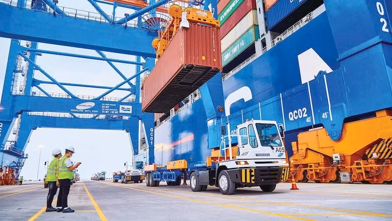 Xuất nhập khẩu Việt Nam có bước tăng trưởng ngoạn mục.