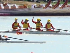 Bộ tứ Lê Thị Hiền, Dư Thị Bông, Hà Thị Vui, Phạm Thị Ngọc Anh mang về Huy chương Vàng môn Rowing, nội dung thuyền 4 nữ hạng nặng 1 mái chèo. 