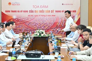 Toàn cảnh Tọa đàm “Hành trang và kỹ năng của đại biểu dân cử trong kỷ nguyên mới”.