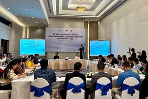 Toàn cảnh Hội thảo liên ngành và tổng kết Dự án phòng, chống đuối nước trẻ em giai đoạn 2018-2025.