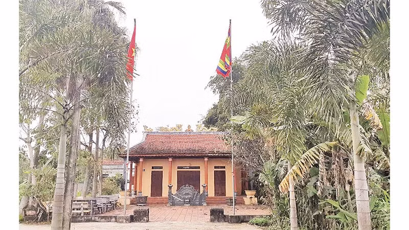 Văn chỉ miếu của làng Hà Nữu (xã Quảng Chính, tỉnh Thanh Hóa).