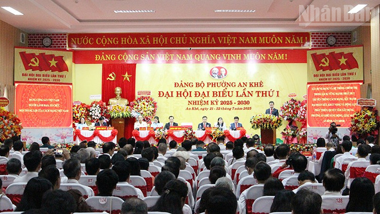 Đại hội là dấu mốc quan trọng trong chặng đường phát triển mới của phường An Khê. ndo_tr_an-khe1.jpg